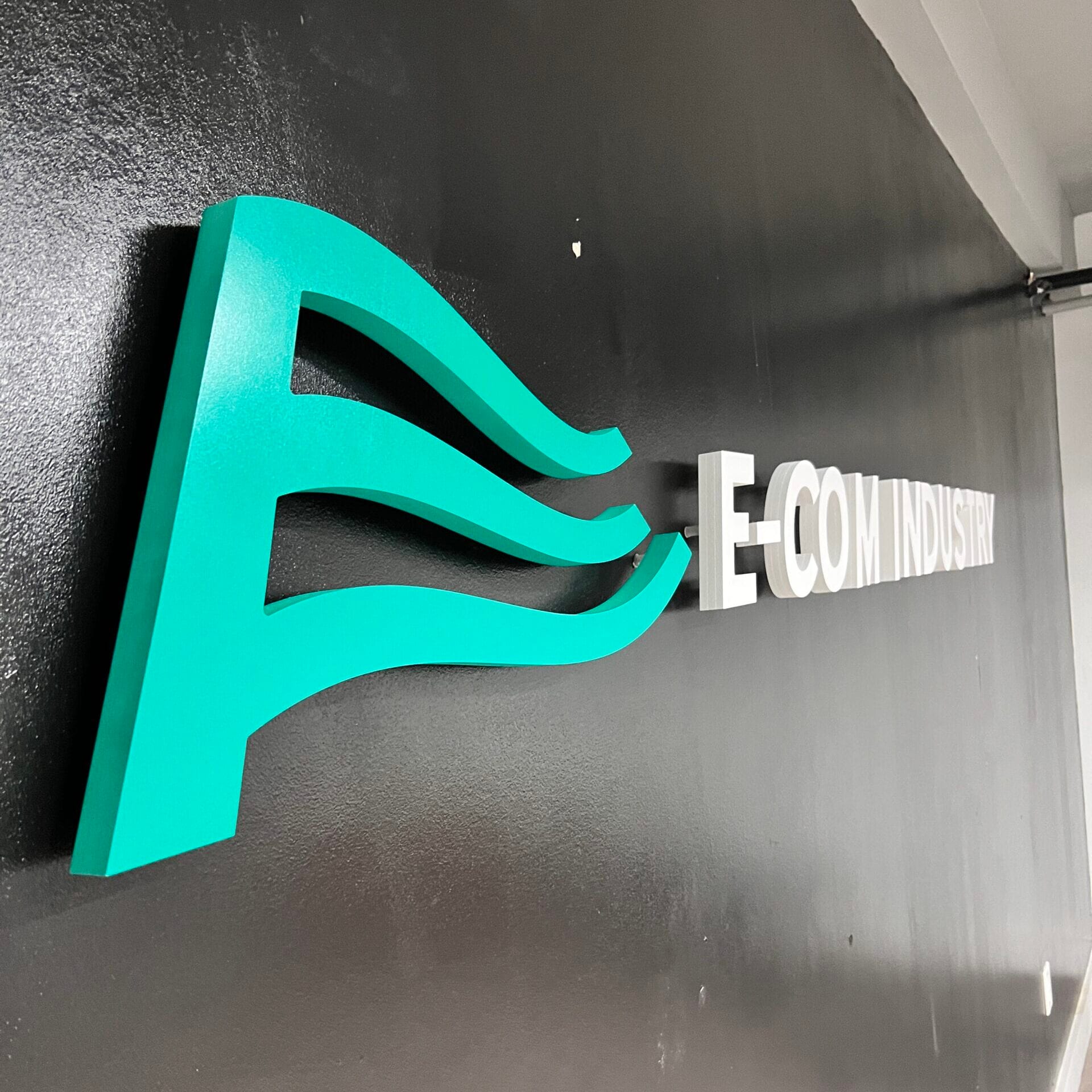 3d pvc offcie wall sign